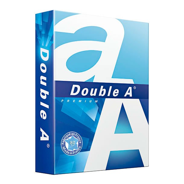 PAPEL BLANCO FOTOCOPIADORA DOUBLE A DIN A4 80 GRAMOS PREMIUM PAQUETE 250 HOJAS