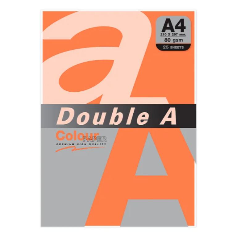 PAPEL DOUBLE A A4 80GR 25H AZAFRAN