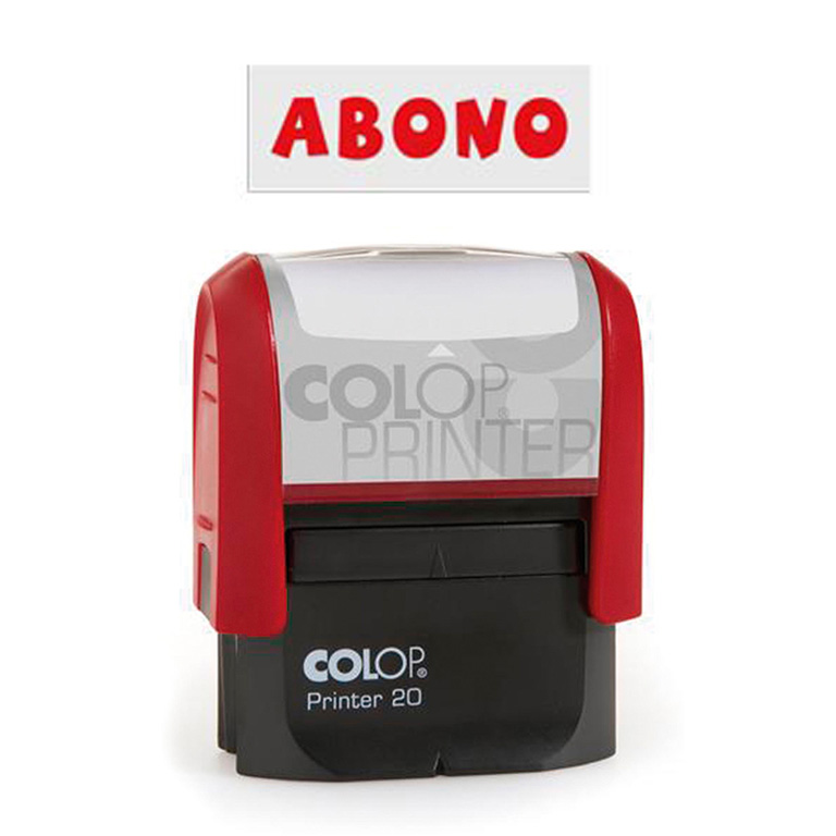 SELLO AUTOMÁTICO COLOP PRINTER 20 ABONO ROJO