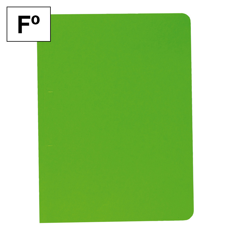 SUBCARPETA CARTULINA PLUS OFFICE FOLIO 345X230 MM 200 GRAMOS COLOR VERDE