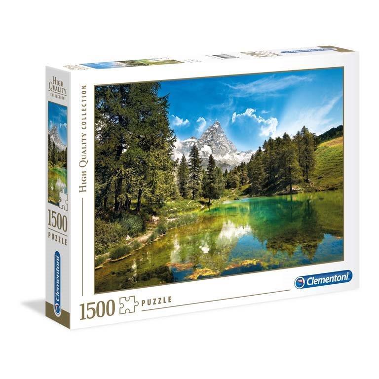 PUZZLE 1500 PIEZAS EL LAGO AZUL