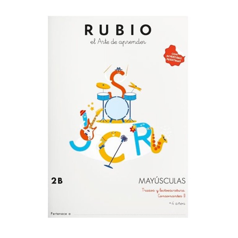 CUADERNO RUBIO MAYUSCULAS 2B A4