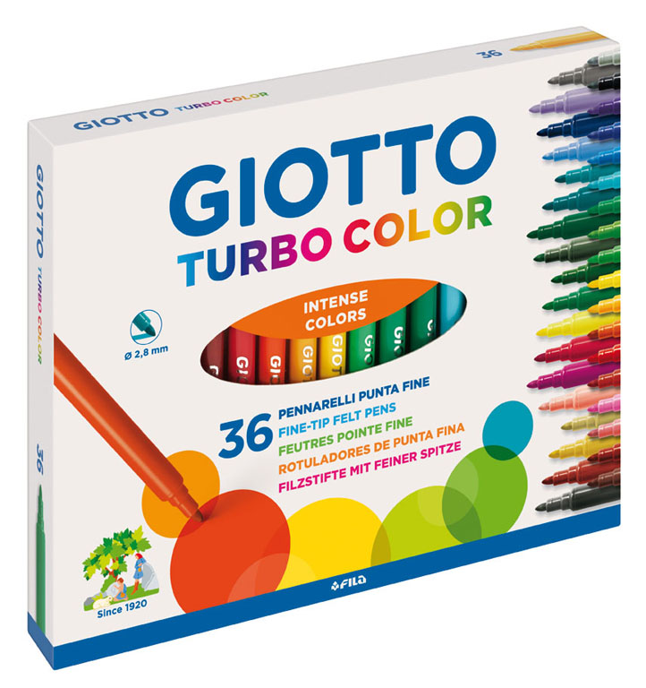 ROTULADOR GIOTTO COLOR 36 UNIDADES 716