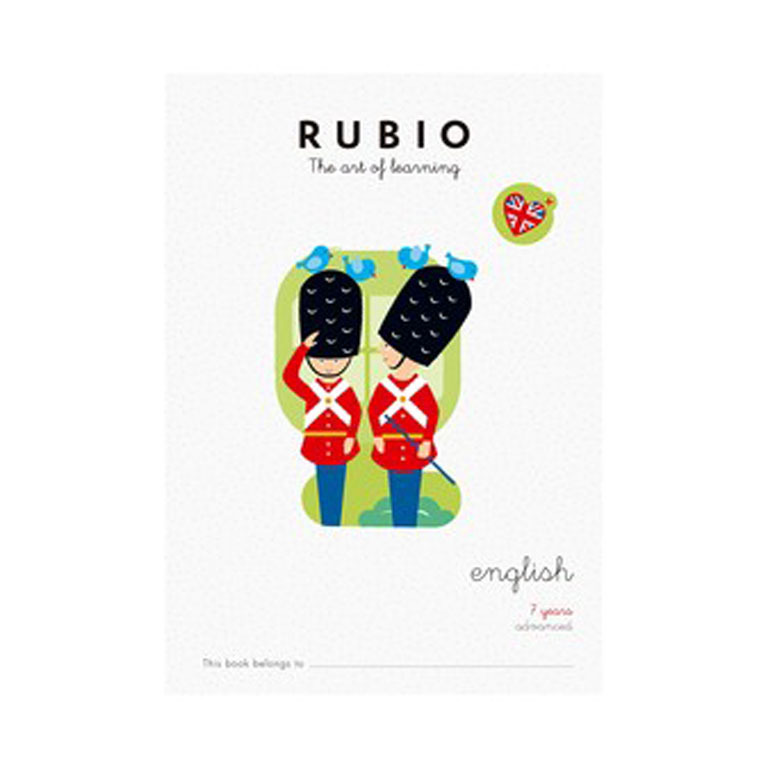 CUADER. RUBIO ENGL.COLOURS UNIDAD