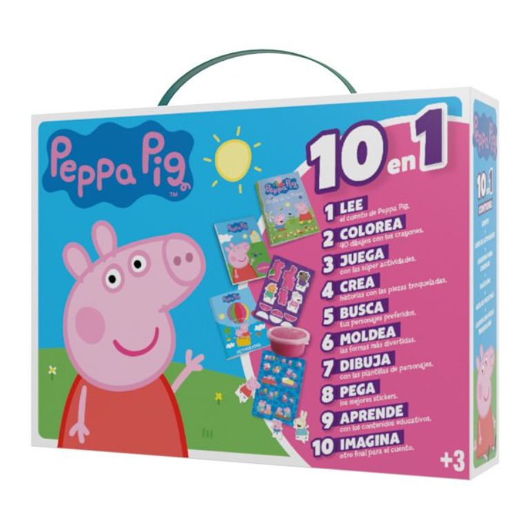 JUEGO EDUC IMAGILAND PEPA PIG 10 EN 1