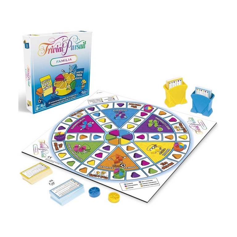 HASBRO JUEGO TRIVIAL PURSUIT FAMILY